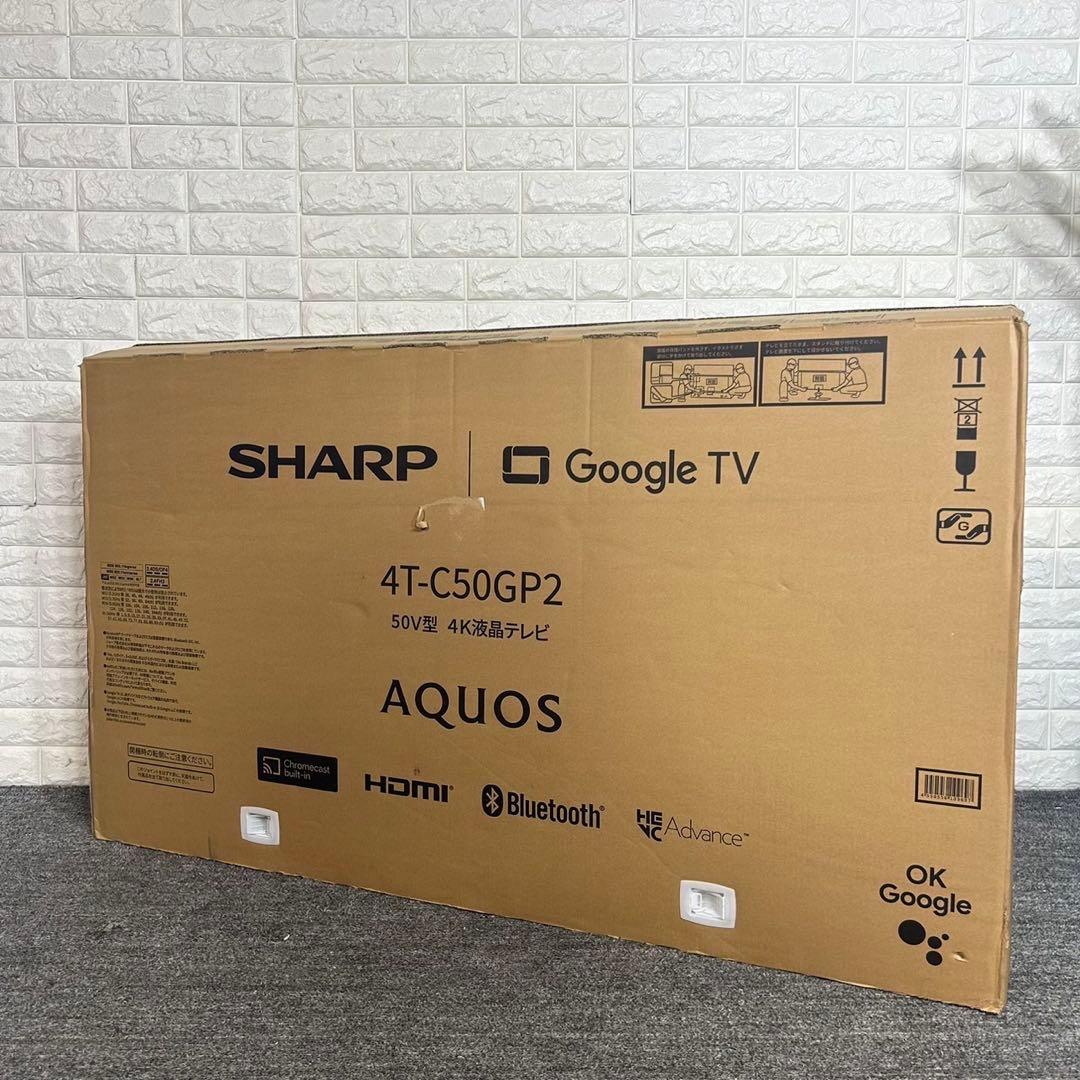 SHARP 4K液晶テレビ 4T-C50GP2 50V型 2025年製 D106