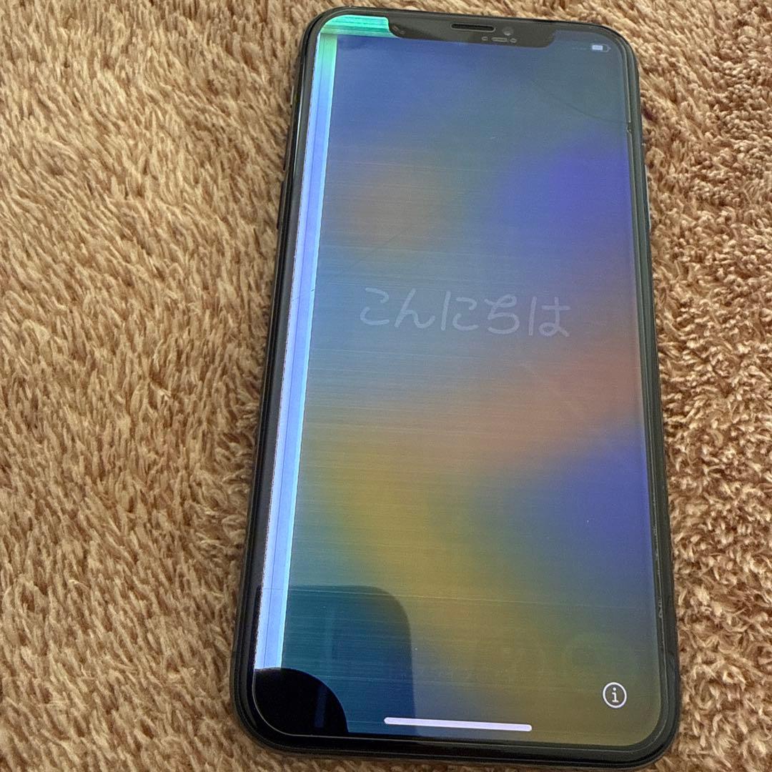 iPhone x ⭐︎256GB⭐︎画面に難ありジャンク⭐︎SIMフリー