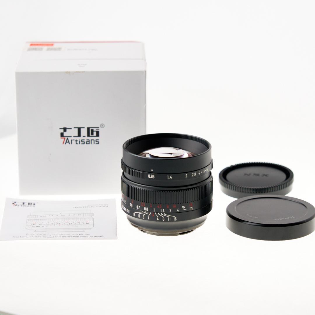 【極美品】7Artisans 50mm F0.95 ソニーEマウント APS-C