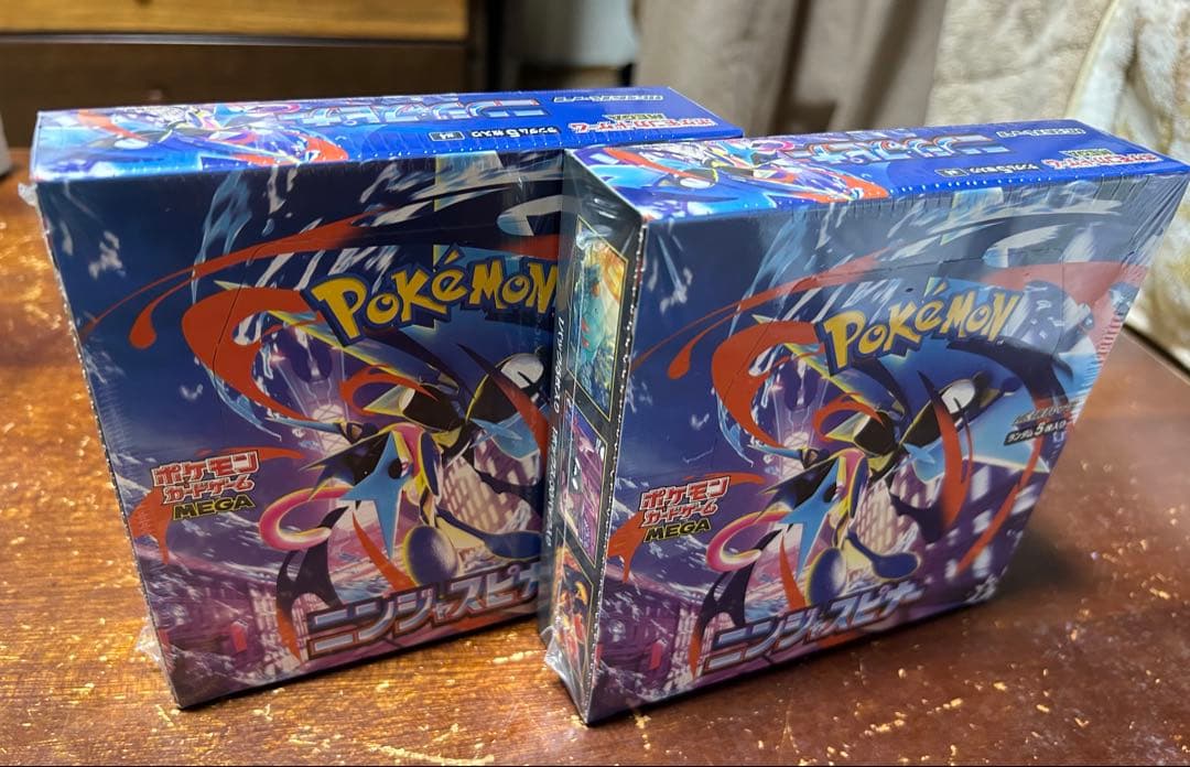 ポケモン ニンジャスピナー拡張パック シュリンク付き　2パック