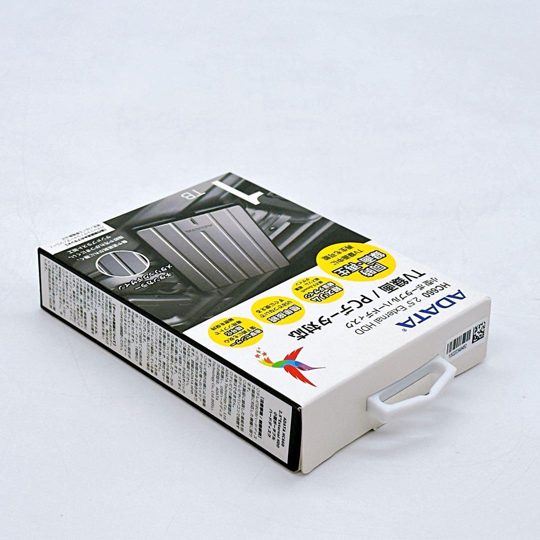 ADATA ポータブルHDD 1TB USB3.1 AHC660-1TU3