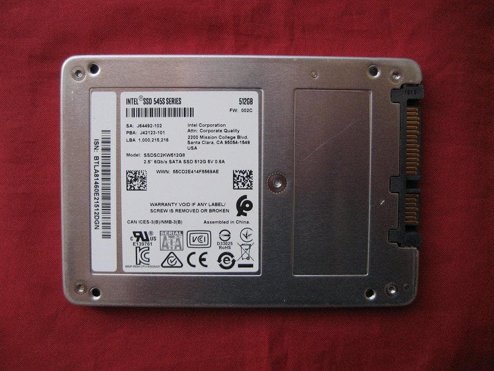◆信頼のintel◆健康状態 正常98％◆512GB◆SSD545Sシリーズ◆