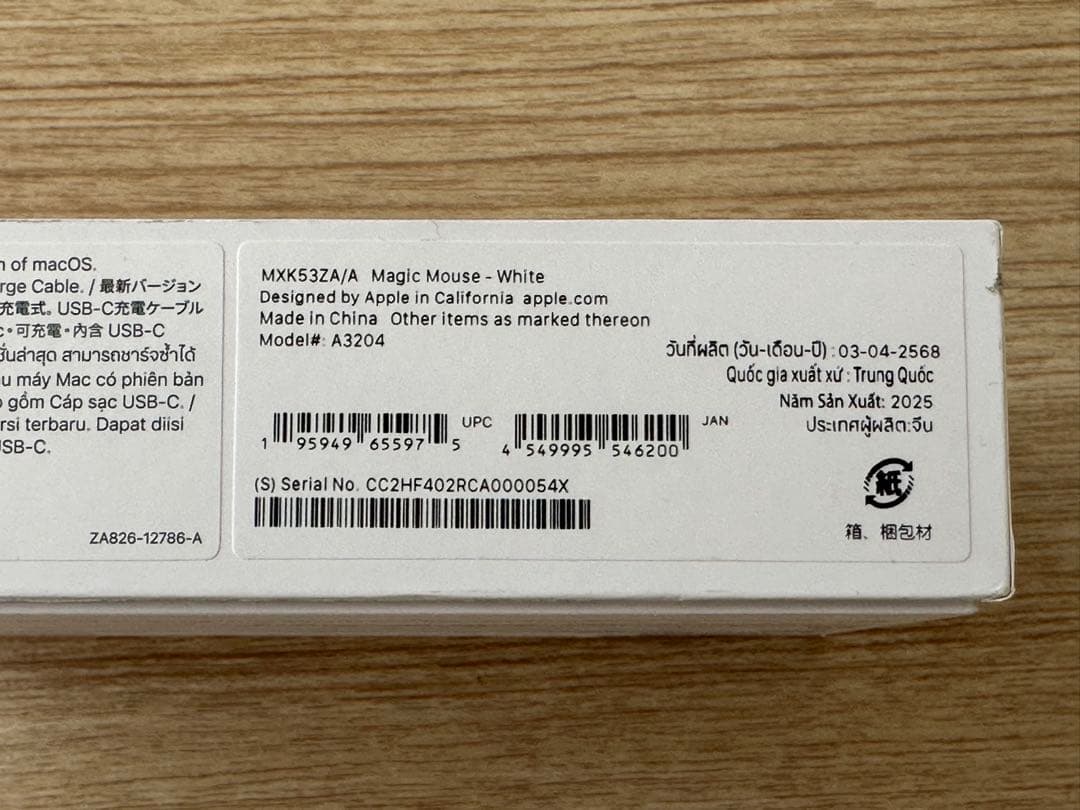 【超美品】Apple純正 Magic Mouse Multi-Touch対応
