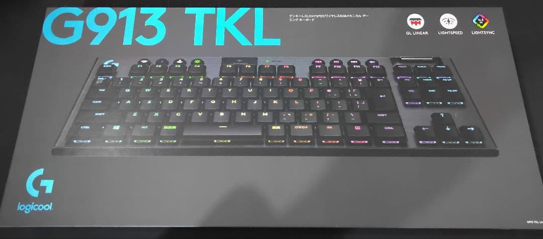 Logicool G G913 TKL リニア(赤軸)