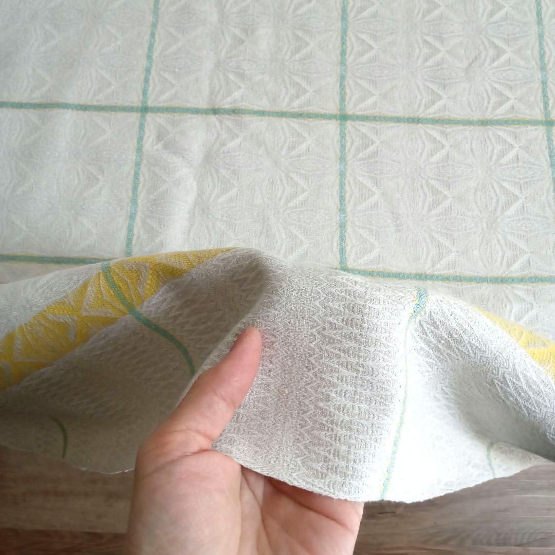 リネンのクロス／テーブルクロス／手工芸／スウェーデン／北欧ヴィンテージ