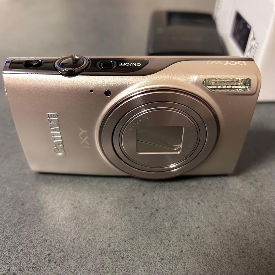 【極美品】Canon IXY 650 シルバー デジタルカメラ　（メモリーは別）