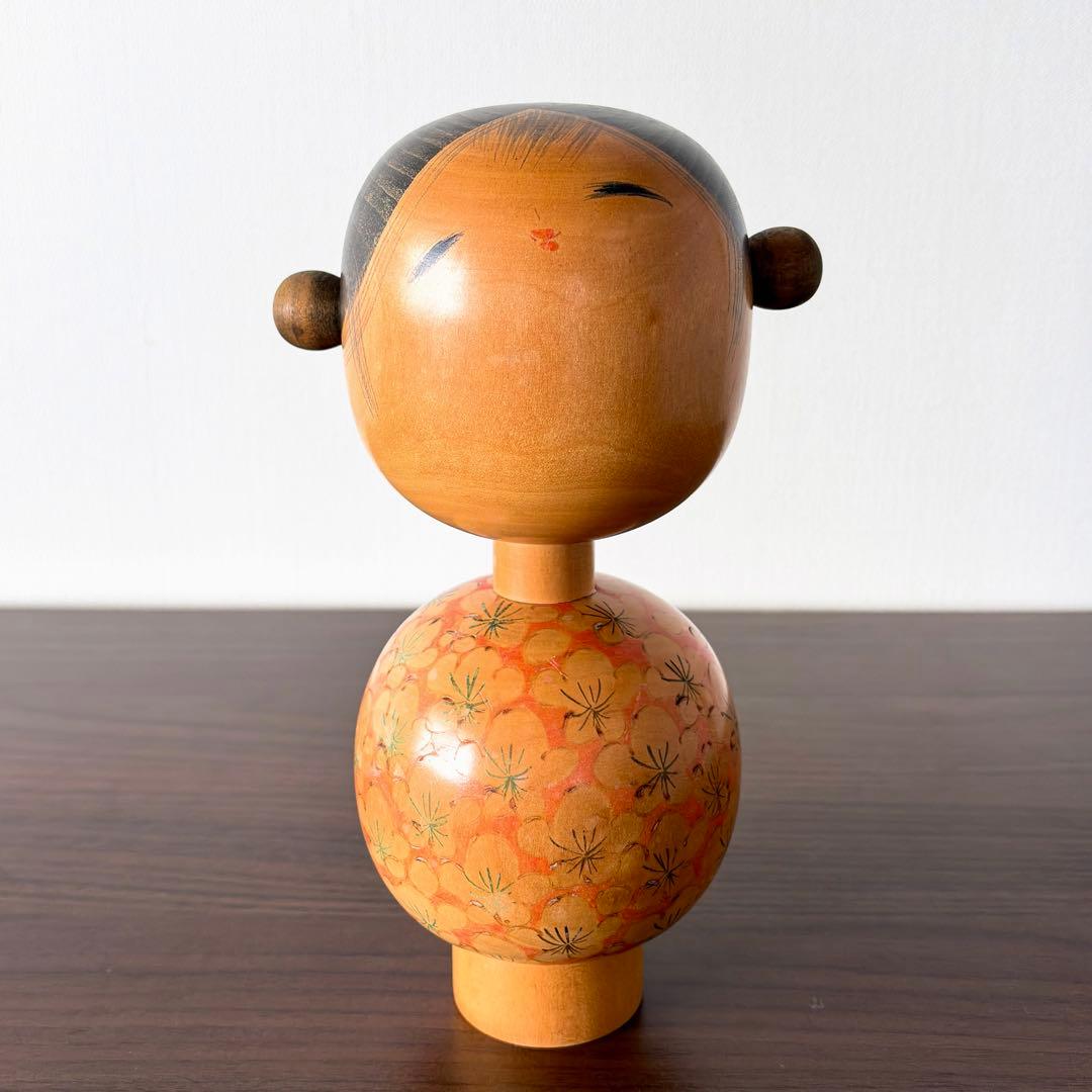 高橋 はしめ Hashime 創作 こけし kokeshi 梅 おさげ 可愛い
