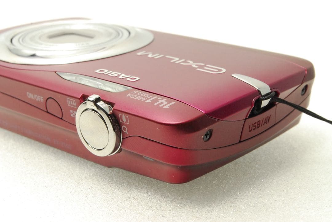 CASIO EXILIM EX-Z550 ❤️スマホ転送 動作確認済み レッド