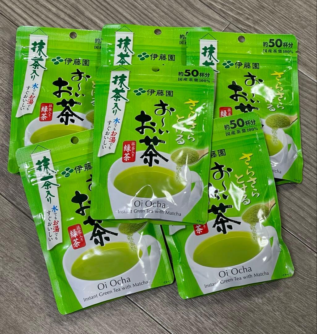伊藤園 お〜いお茶 さらさらとける 抹茶入り緑茶 おーいお茶