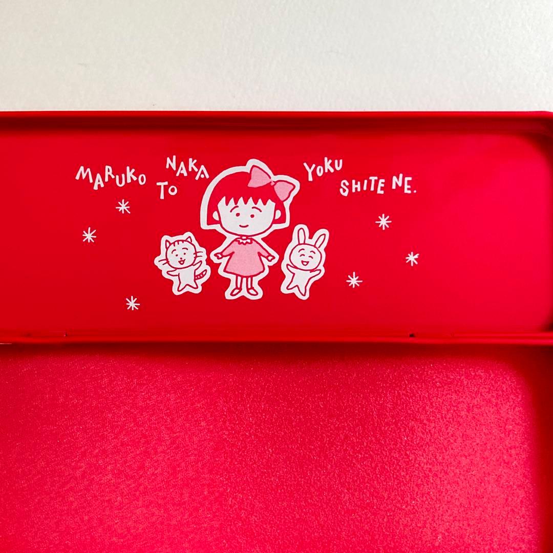 未使用品　ちびまる子ちゃん ペンケース 缶ペン 当時もの レトロ