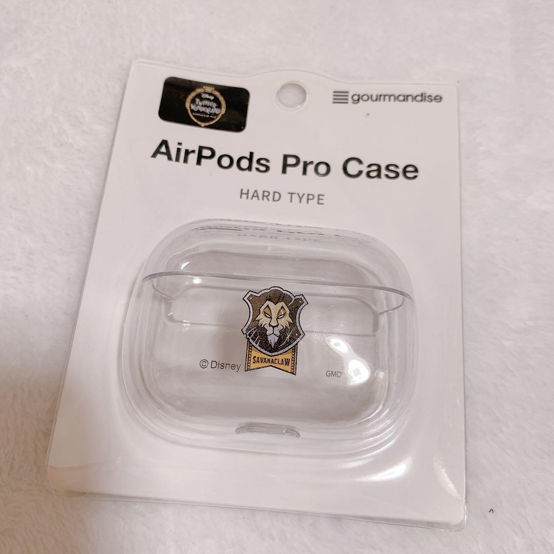 ディズニー ツイステッドワンダーランド AirPods Pro クリアケース