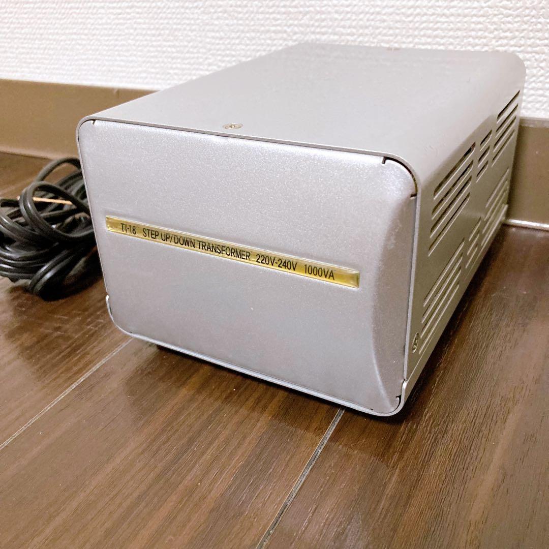 カシムラ 海外国内変圧器 TI-18