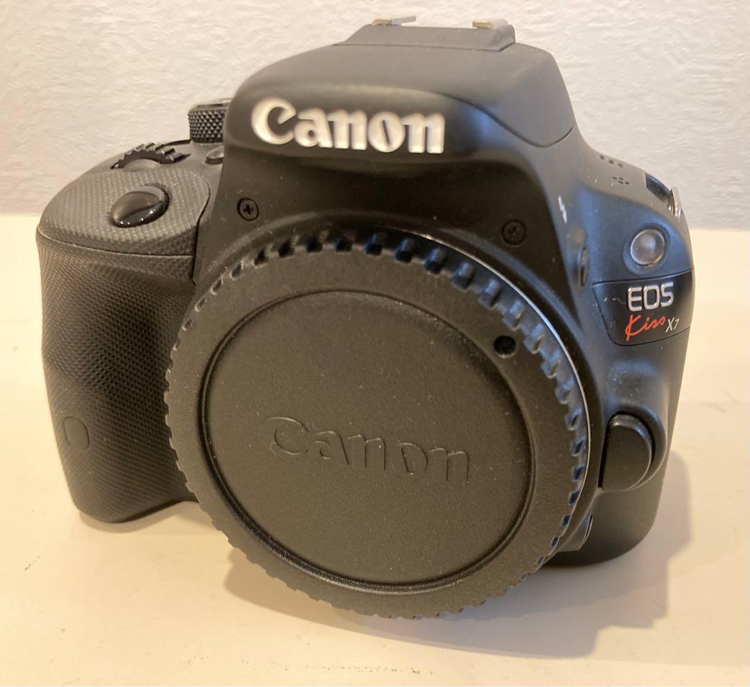 【美品】 Canon EOS Kiss X7 ダブルズームキット