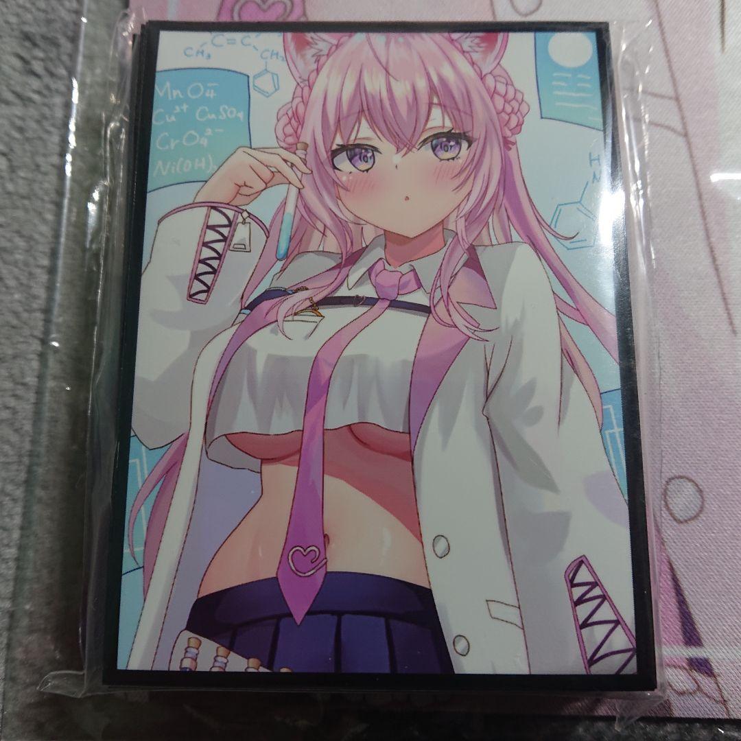 α2 ホロライブ 試験管&薬品&初期衣装 博衣こより スリーブ&プレイマット