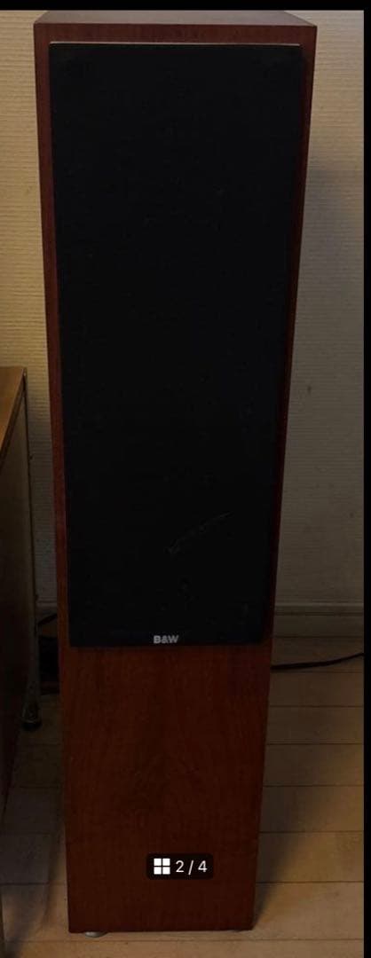智　B&W フロアスタンディングスピーカー 2台セット