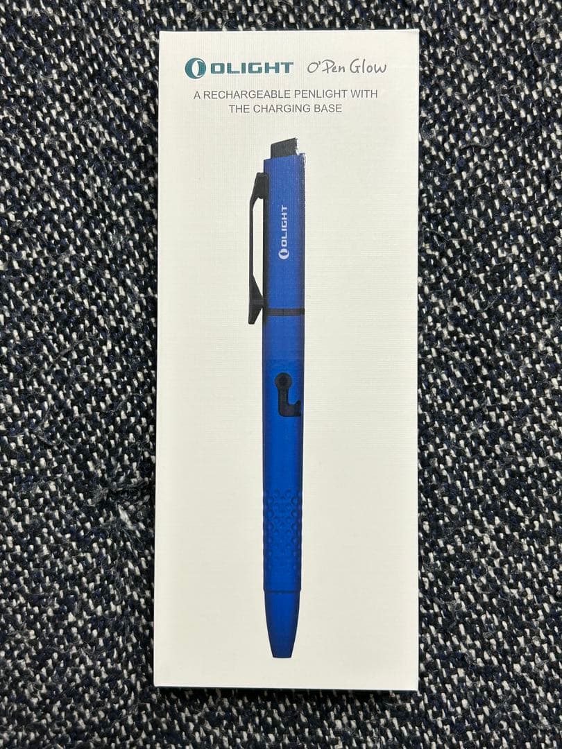 OLIGHT O'Pen Glow : ブルー 4-in-1 EDCペンライト