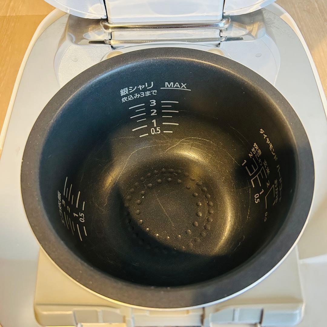 Panasonic 炊飯器 Wおどり炊き SR-JW058-W