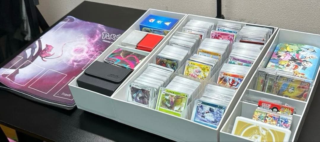 ポケモンカードまとめ売り、大量セット、ケース付き