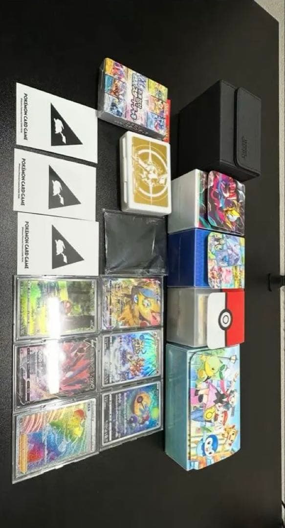 ポケモンカードまとめ売り、大量セット、ケース付き