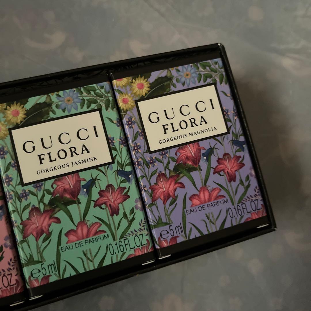 ❤️GUCCI FLORA ミニ香水セット 5ml 3種新品未使用海外製❤️