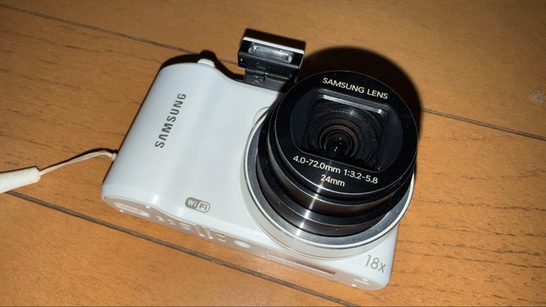 Samsung WB250F コンパクトデジタルカメラ 白