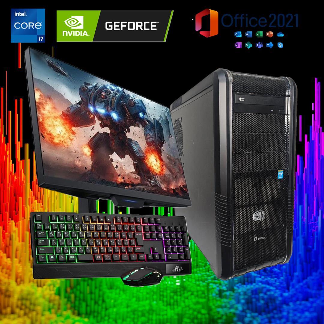 【激安ゲーミングPCフルセット】i7 GTX980 MS Office搭載