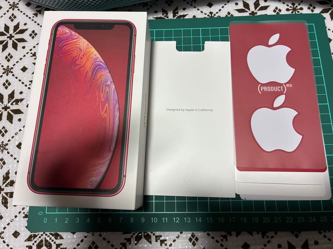 【美品】iPhone XR 64GB レッド　バッテリー交換