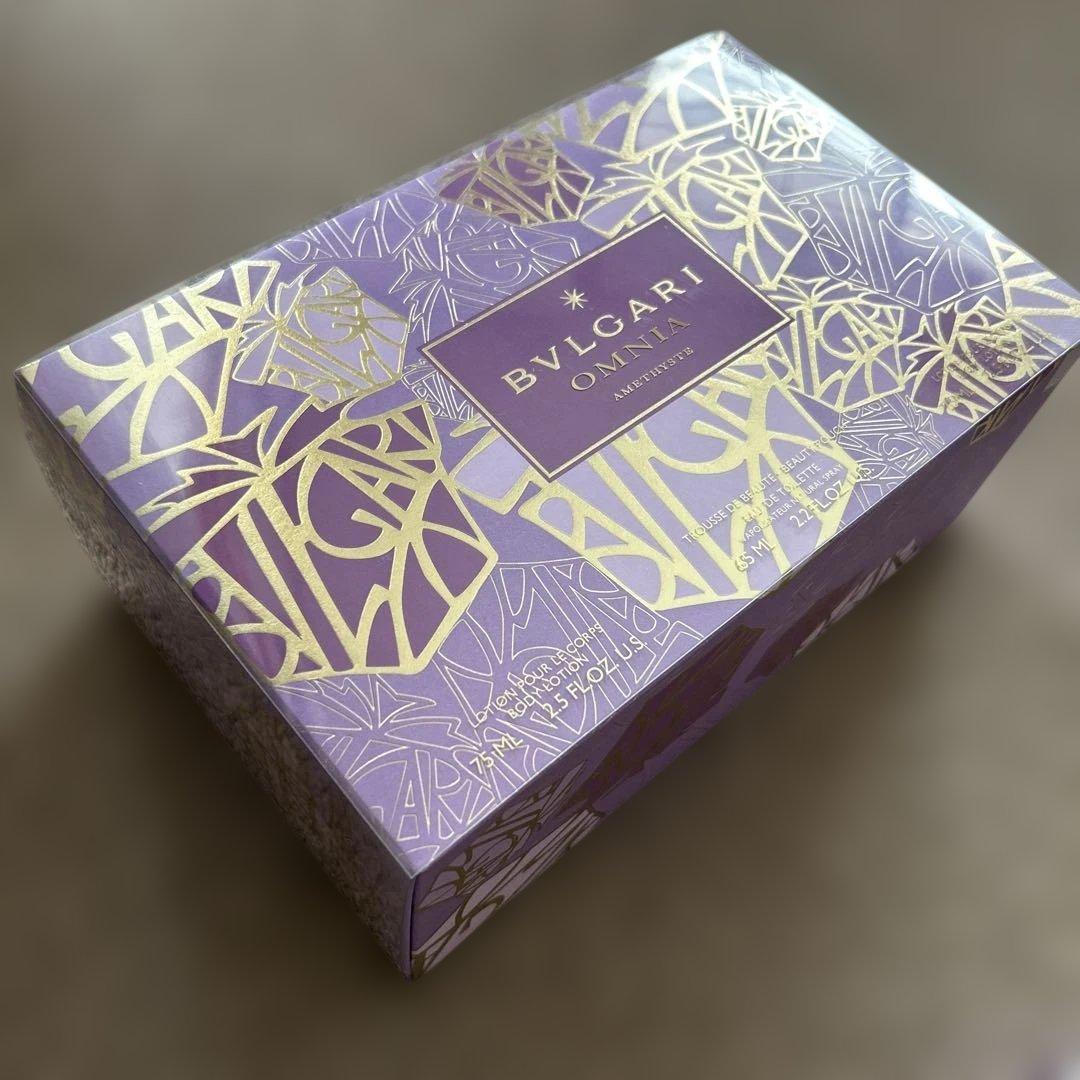 BVLGARI Omnia 香水セット シルバーポーチ付き