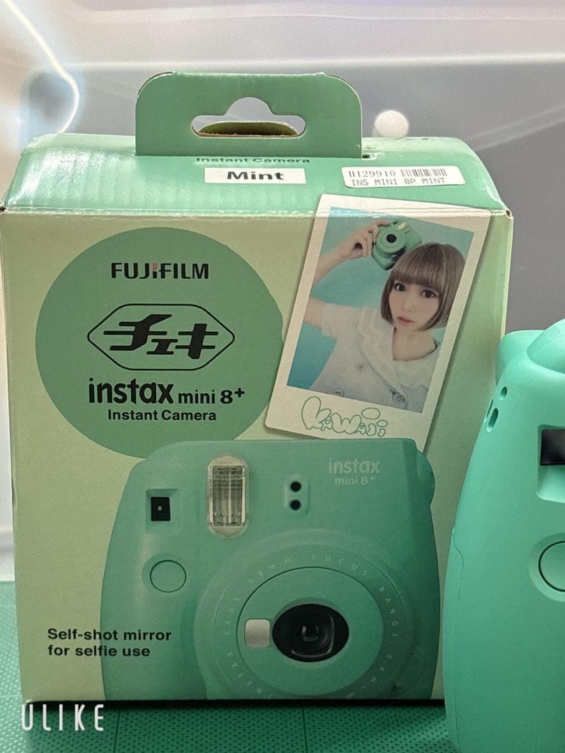 チェキ instax mini8＋ Mint 極美品 期間限定出品
