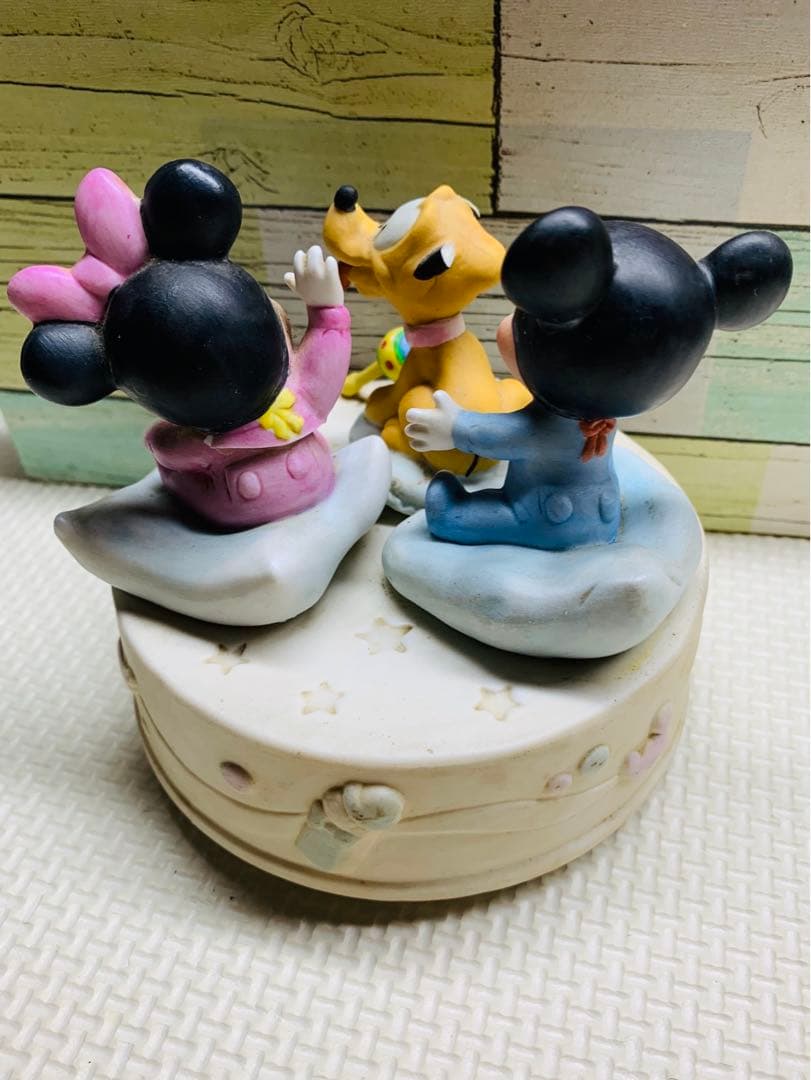 希少品レトロ／DisneyBaby ディズニーベイビーズ／陶器オルゴール