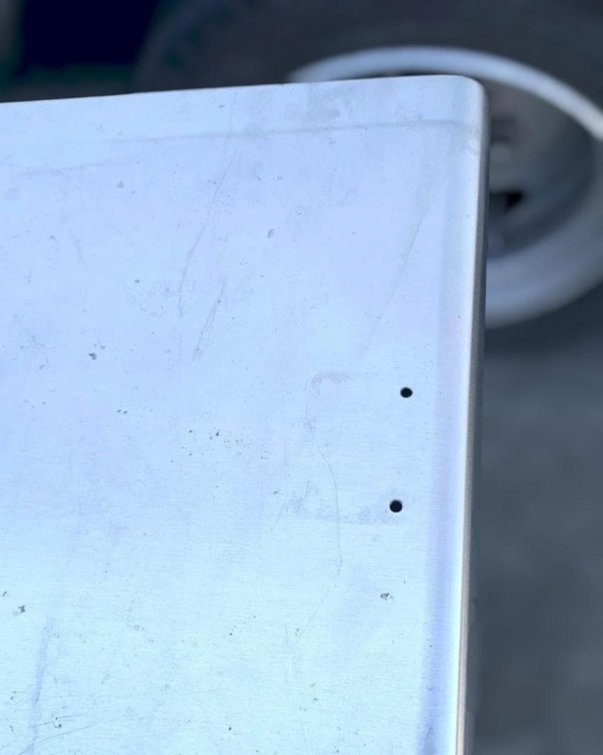 マルゼン キャビネットテーブル W1500×D750×H800mm 引き戸付き