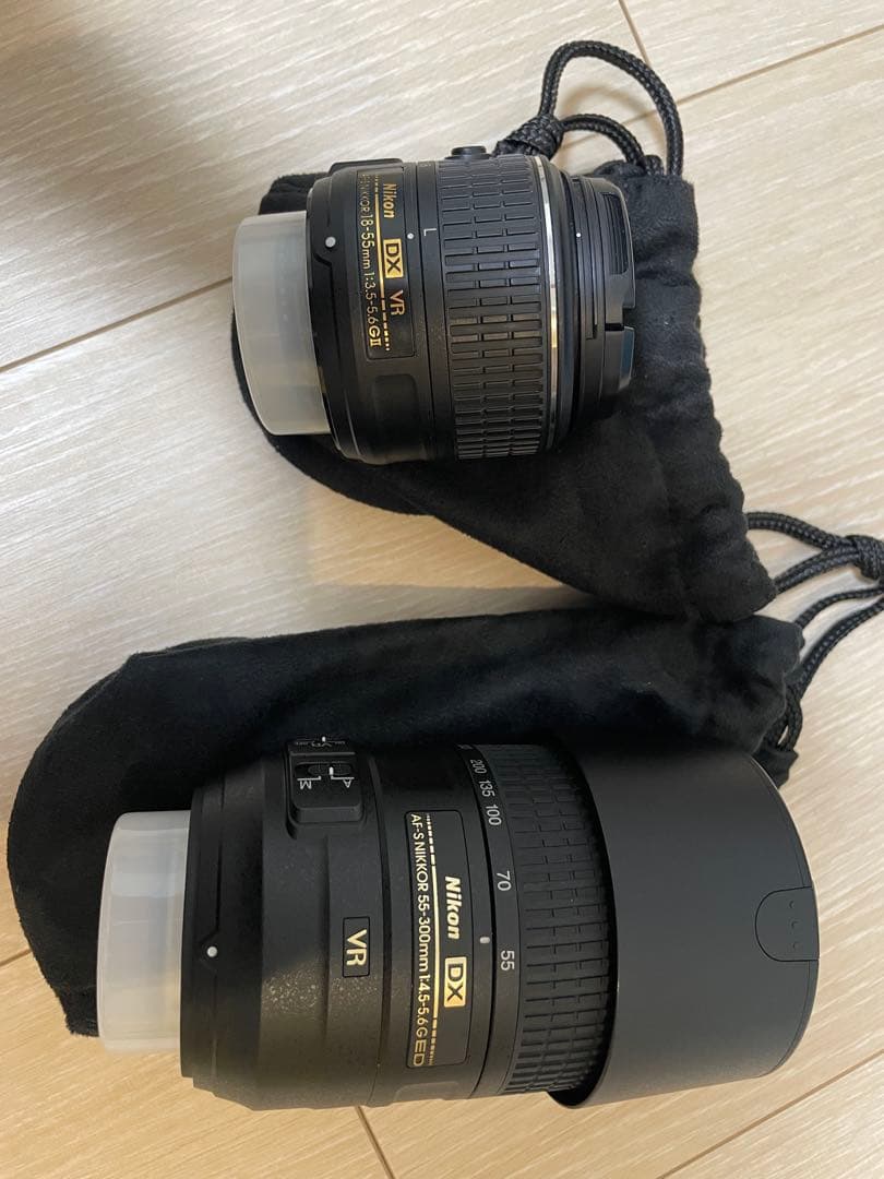 Nikon D5300デジタル一眼レフカメラ レンズ3本付き