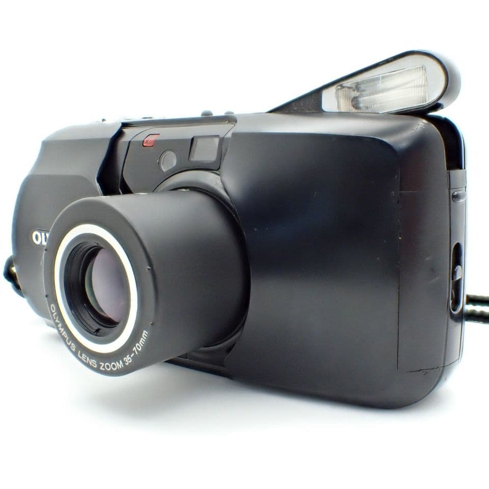 【動作確認済】OLYMPUS μ ZOOM DELUXE 新品電池&初期保証付き