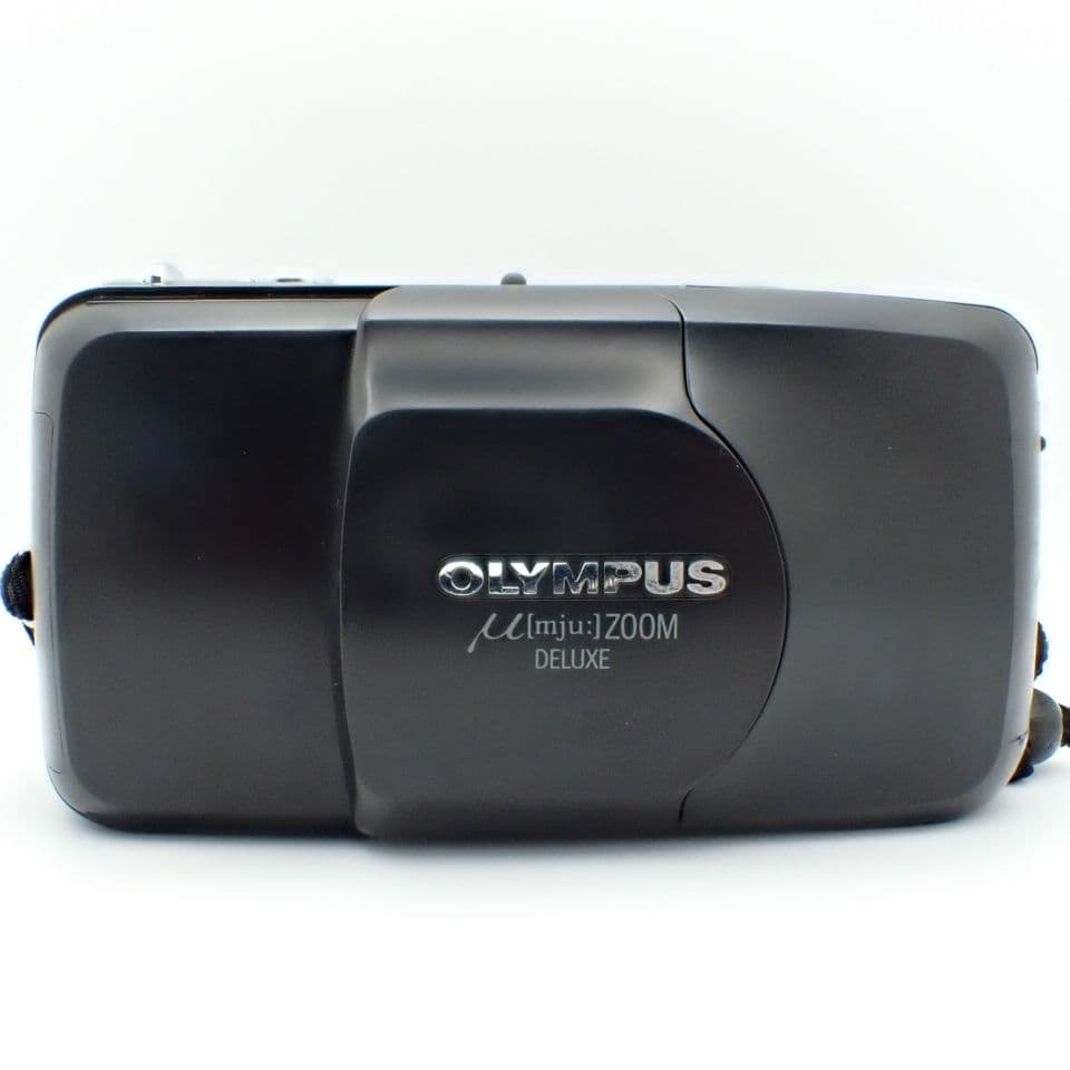 【動作確認済】OLYMPUS μ ZOOM DELUXE 新品電池&初期保証付き