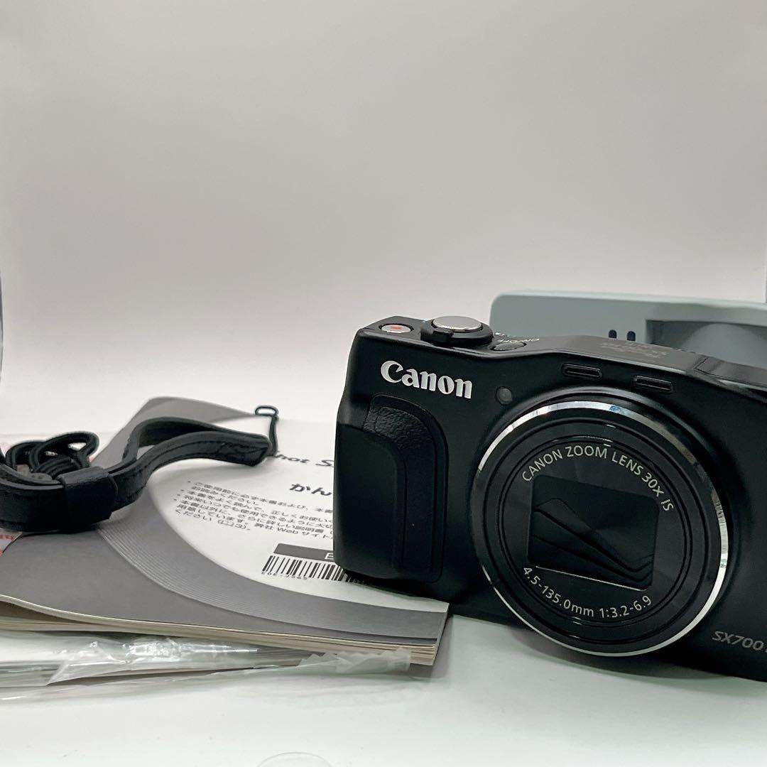 美品　Canon デジタルカメラ　SX700HS 付属品有