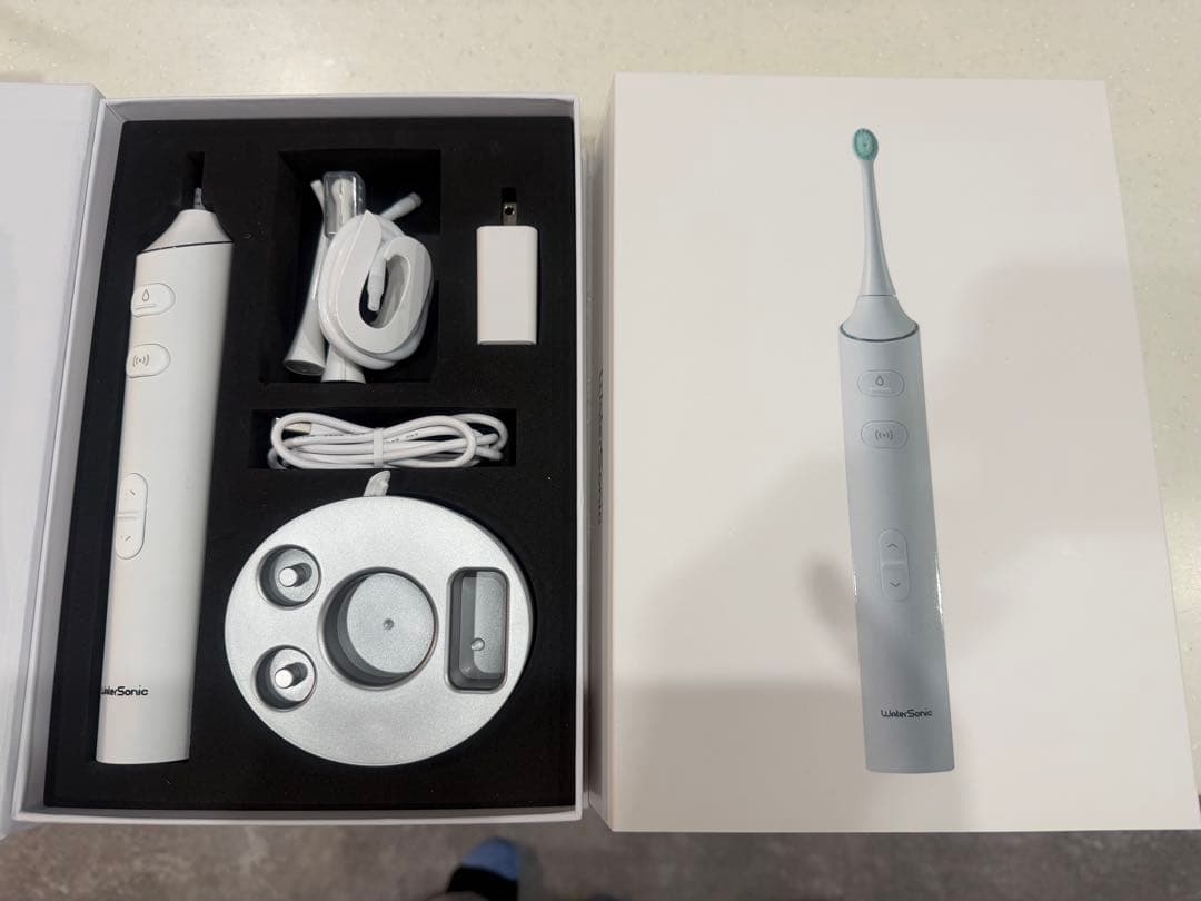 WaterSonic 電動歯ブラシ本体 ホワイト