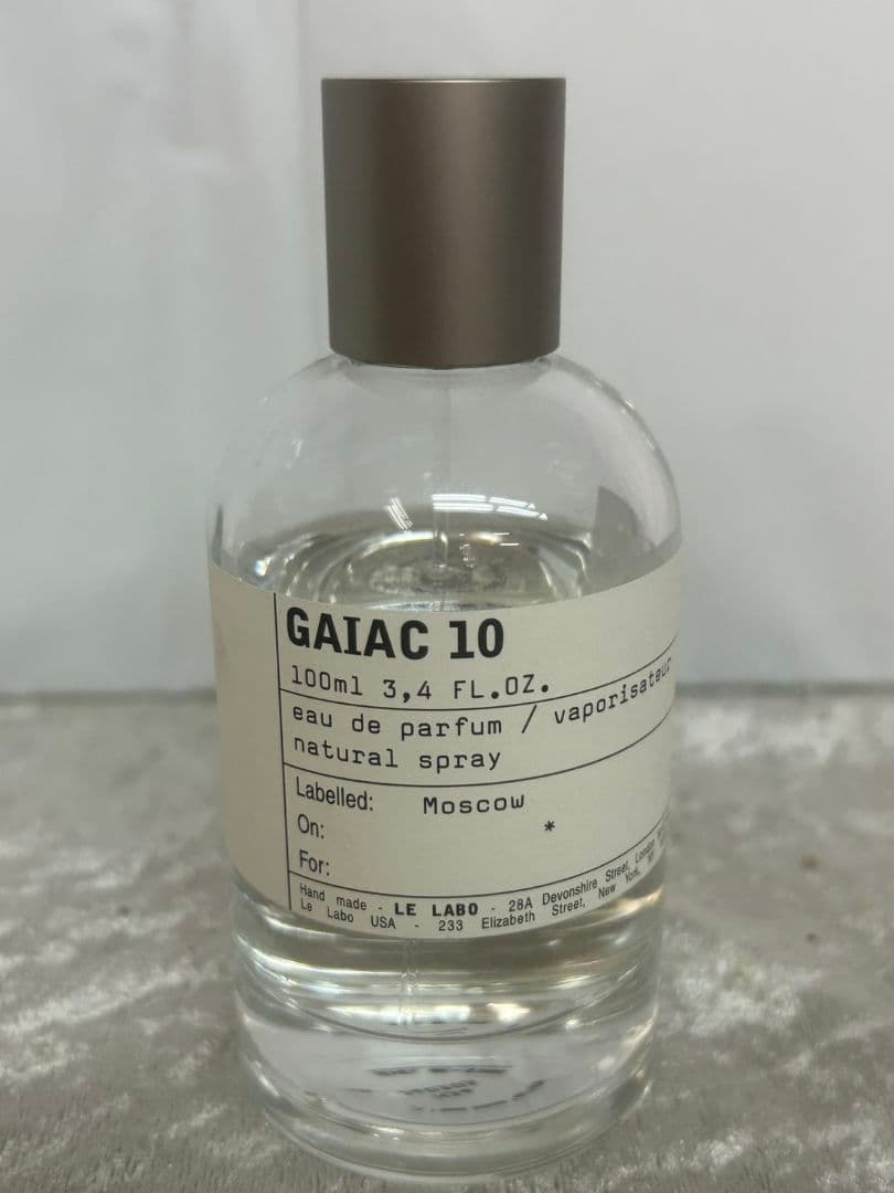 モ35 LE LABO GAIAC 10 オードパルファム 100ml