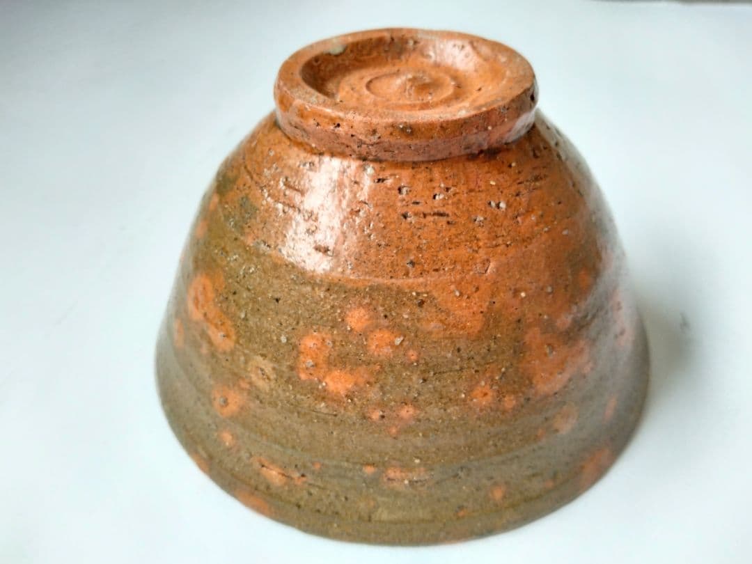那波鳳翔　伊羅保 茶碗　茶道具　抹茶碗　共箱　共布