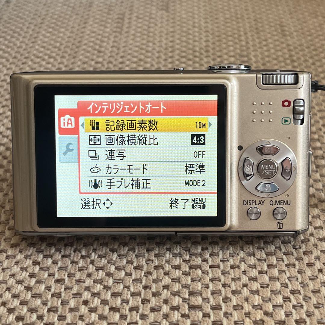 美品 Panasonic LUMIX DMC-FX35-N ゴールド ＋ ケース