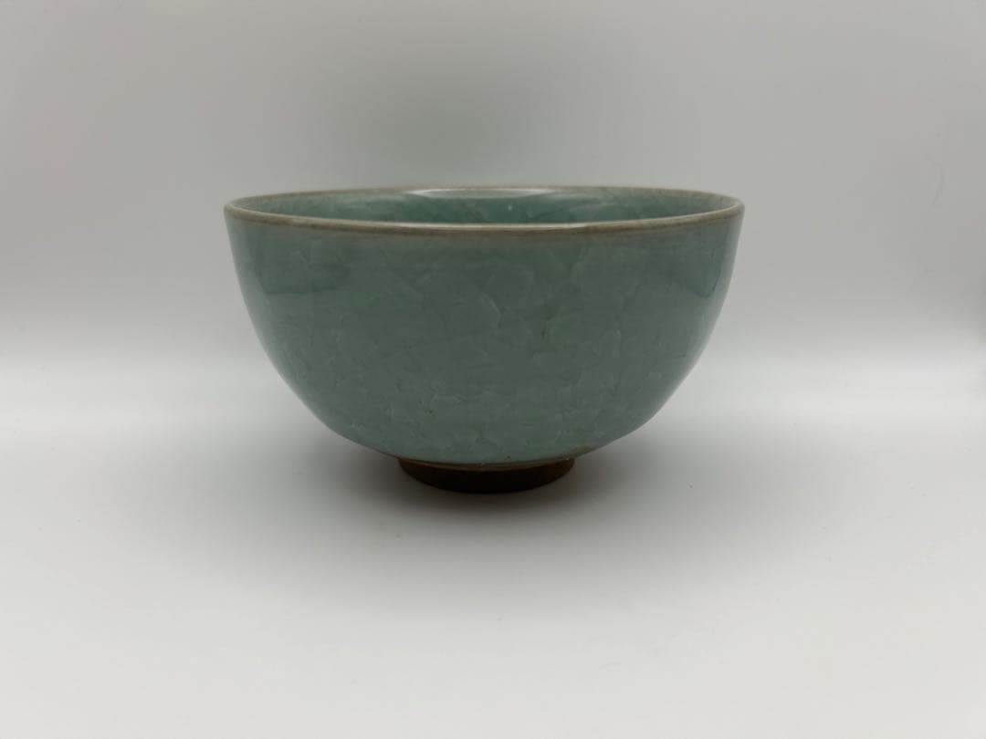 茶碗　『鍋島青磁茶碗』『大川内焼』『小笠原長春』　抹茶碗　茶道具