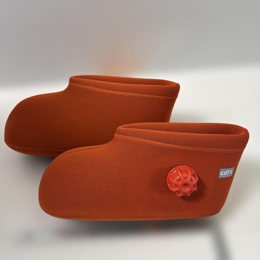 【美品】CLOZ クロッツ　湯たんぽ　足用 Mサイズ