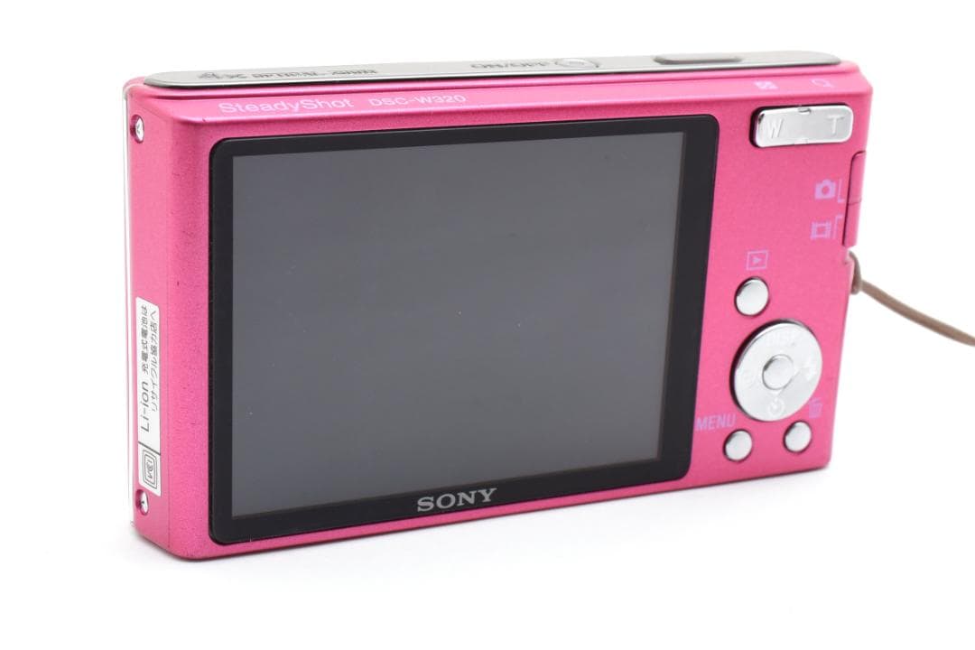 【美品】SONY Cyber-shot DSC-W320　ピンク　動作確認済