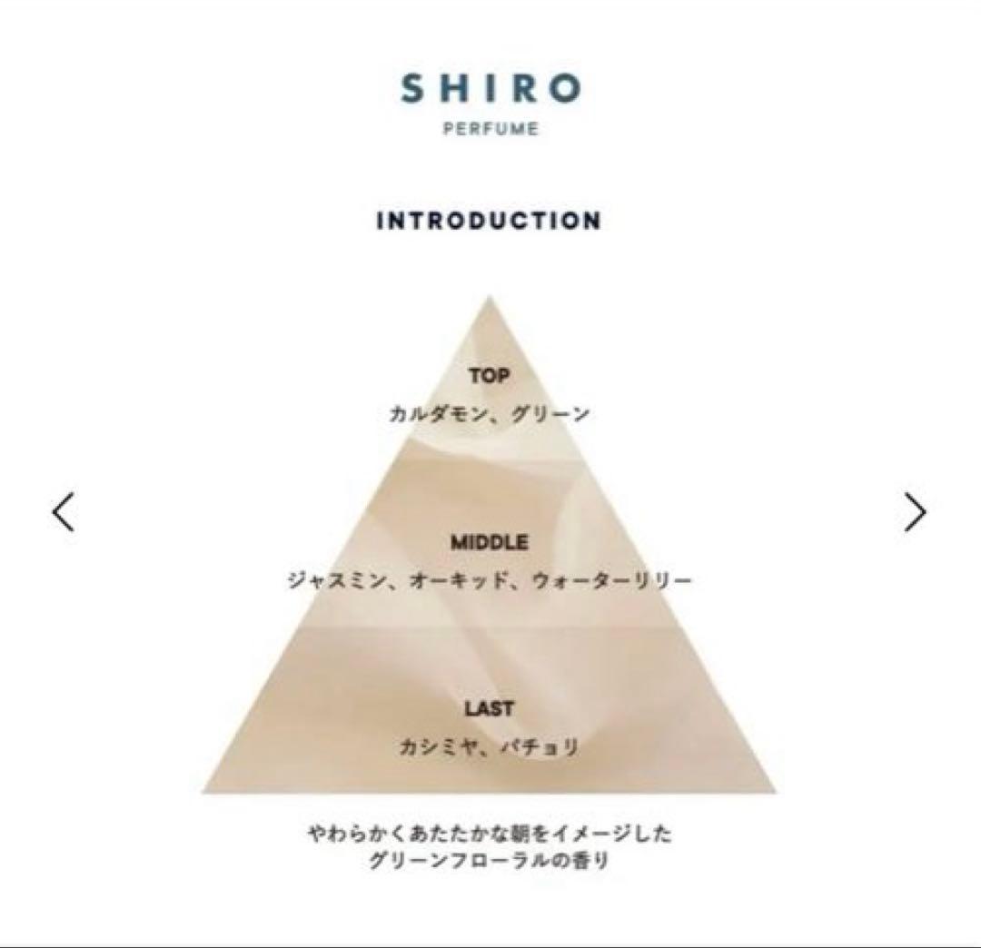 SHIRO イントロダクション　オードパルファン50ml