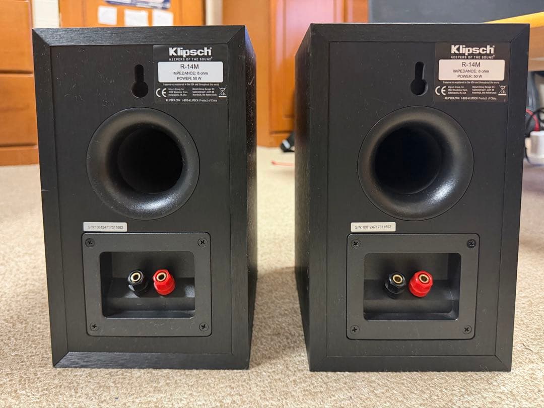 Klipsh クリプシュ R-14M ブックシェルフスピーカー