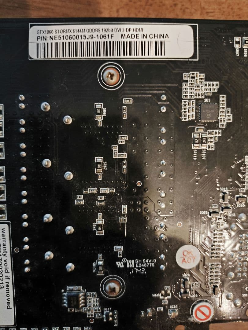 【完動品】GTX 1060 グラフィックボード 6GB
