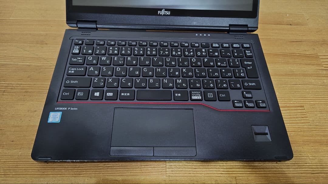 富士通 ノートPC タッチ画面P727/P i5第7世代OS Office