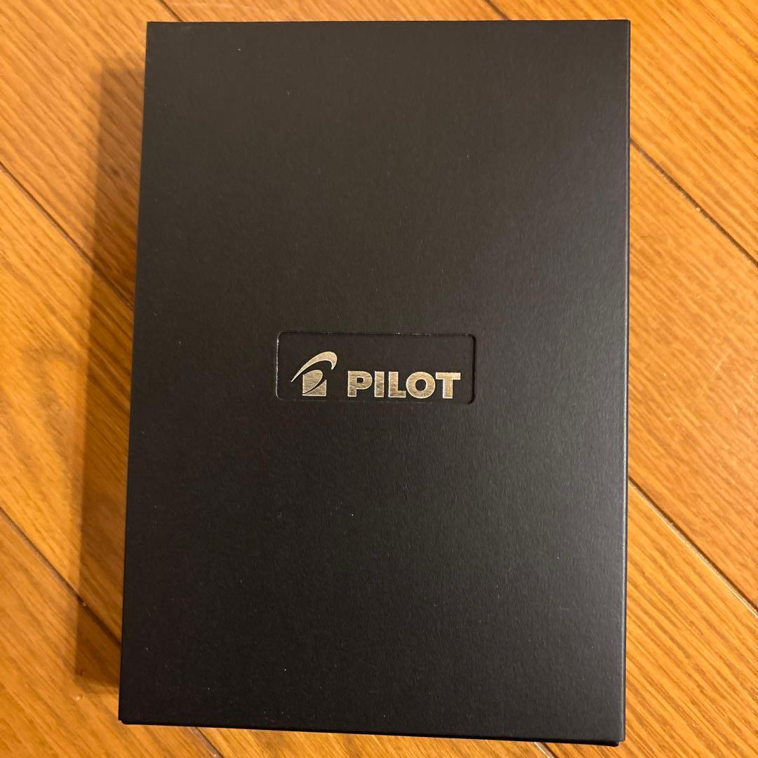PILOT 万年筆 ダークレッド Bペン先