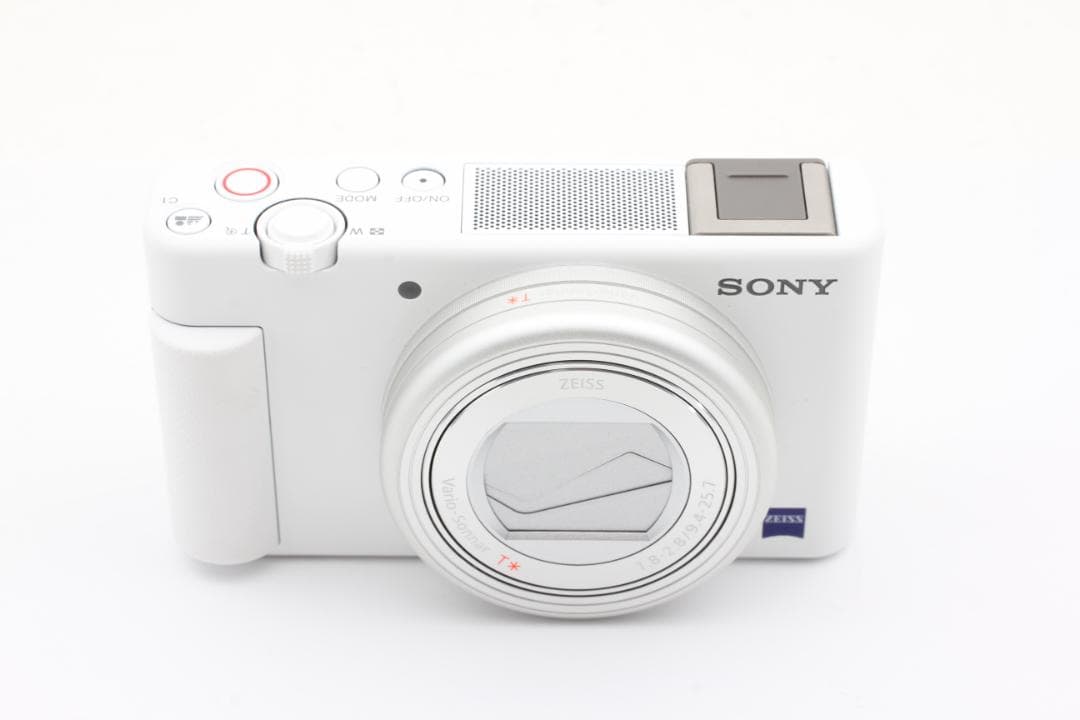 【美品】 Sony VLOGCAM ZV-1 ホワイト コンパクトデジタルカメラ