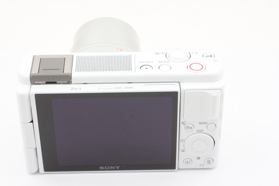 【美品】 Sony VLOGCAM ZV-1 ホワイト コンパクトデジタルカメラ