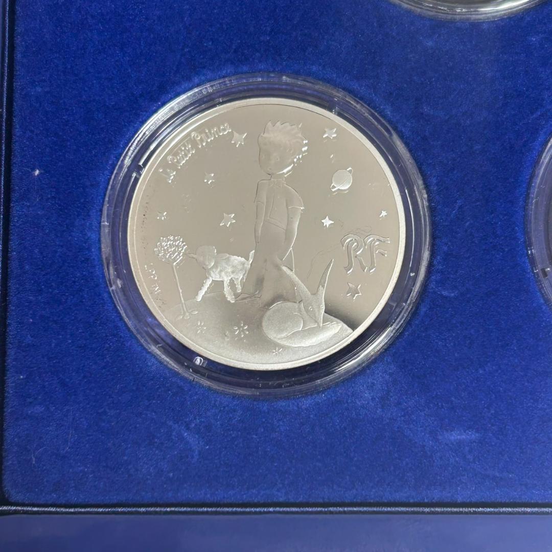 ●星の王子さま フランス版 プルーフ銀貨３種セット 2015年